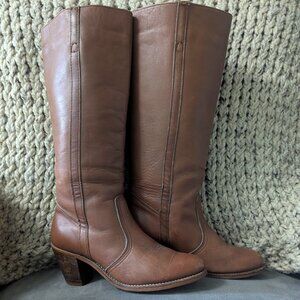*Vintage* Tall Leather Dex Boots